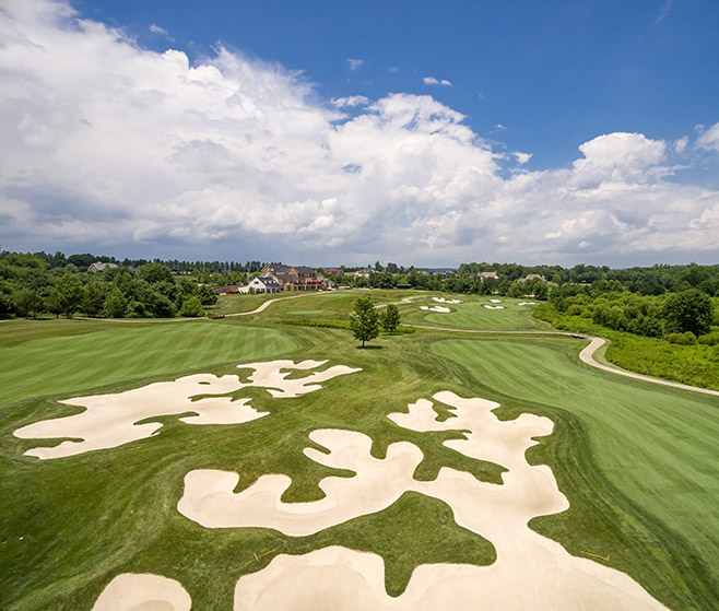 The Club at Creighton Farms 18th Golf Hole